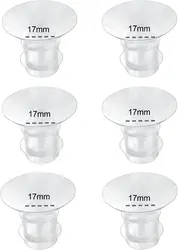 Universal Flange Inserts Set - 13 to 21mm (10-Pack) (6PCS-17MM)