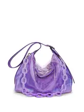 

Women's Shoulder Bag Transparent Tpu Stripe Pattern Acrylic Chain Luxury Women's Bag Brand Large Capacity Fashion Shopping Bag