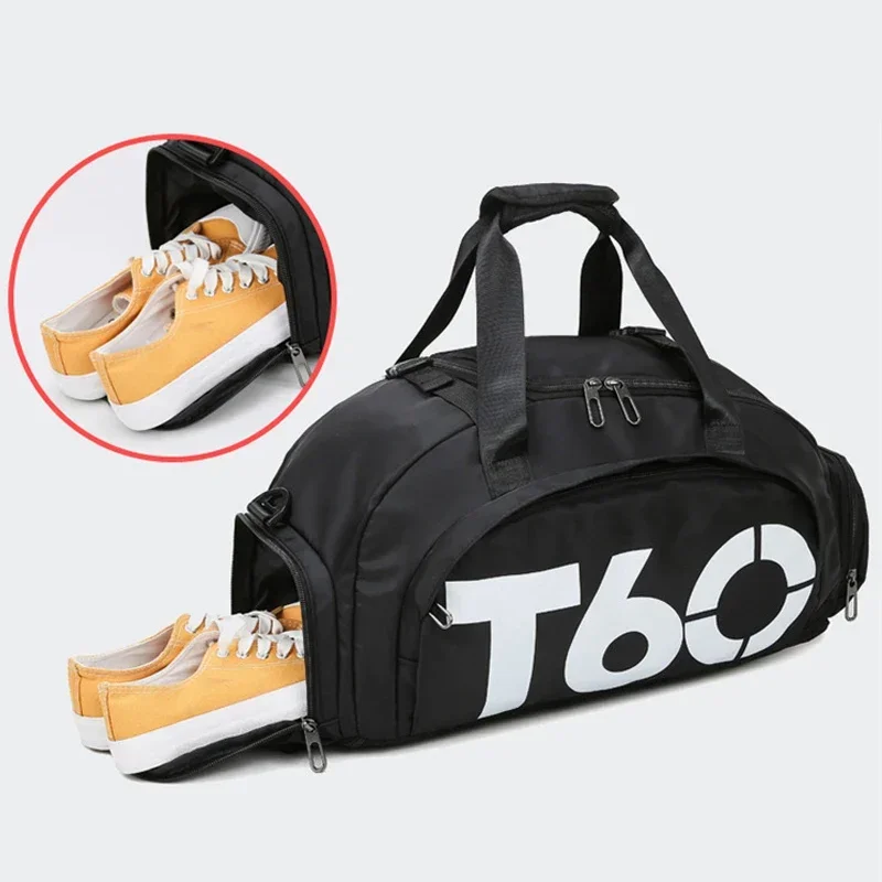 New Sport Gym Bag Men Women Outdoor Waterproof Separate Space For Shoes pouch Fitness  Hide Backpack sac de 5