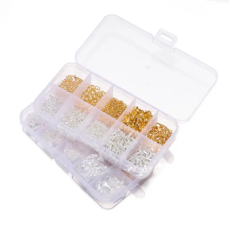 1260pcs/Set DIY Beads Jewelry Accessories Jewelry Making Starter Kit Earrings Necklace Findings Suitable For Adults Beginners - 6