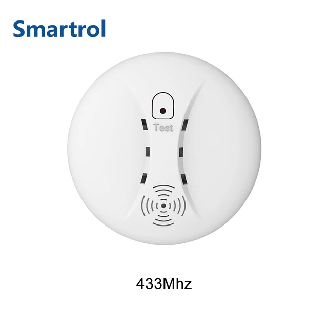 SMARTROL S11 S10 S10R Tuya Wifi/ Independent Smoke Alarm Fire Protection Independent Smoke Detector Sensor Fire Alarm Home S10R 433Mhz Smoke