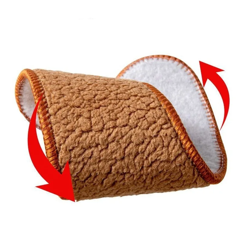 Plush Warm Insole for Shoes Thicken Snow Boots Shoe Sole Men Woman Heating PadsThermal Insert Winter Sports Running Insoles