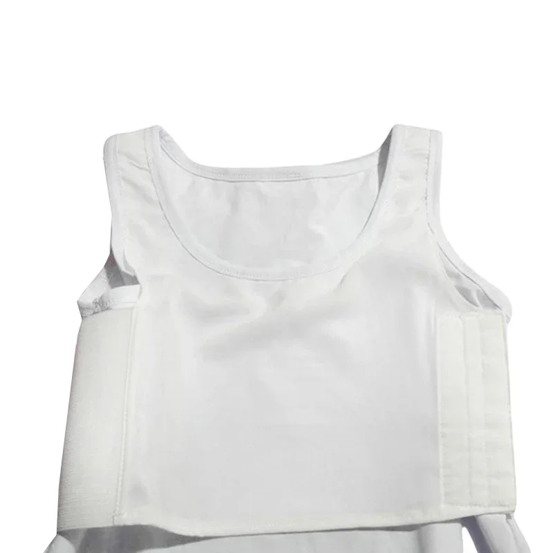HaleyChan Plus Size Women's Chest Binder Tomboy Trans Lesbian Transgender FTM Vest Tank Top Bodice Corset (Can Be Worn Outside)