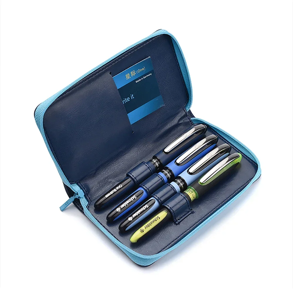 German Schneider Straight Liquid Gel Pen Interstellar Set One Marker Highlighter Ultra Smooth Gift School Office Art Stationery