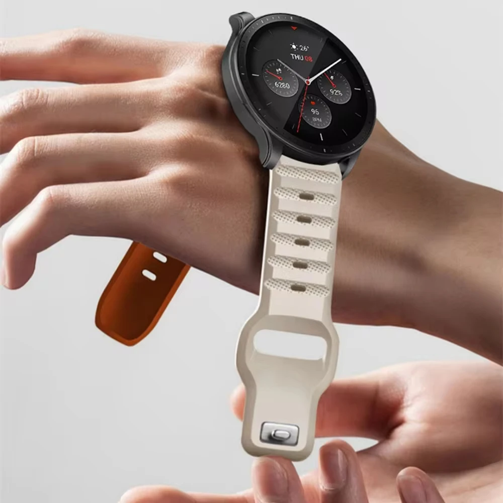 Versatile Silicone Sports Strap - Soft, Durable Band
