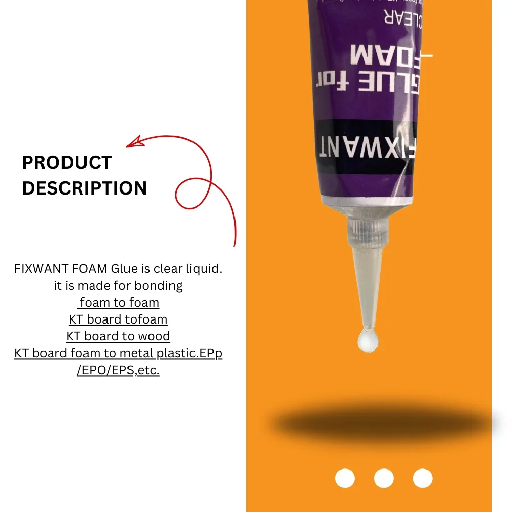 High-Strength Foam Glue for Waterproof Bonding Sponge Aircraft Model Wood Metal EPS EPO EPP Adhesive and More 4