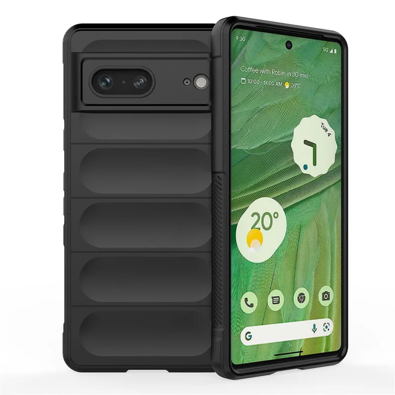 Shockproof Silicone Phone Case - Skin-Friendly Back Cover