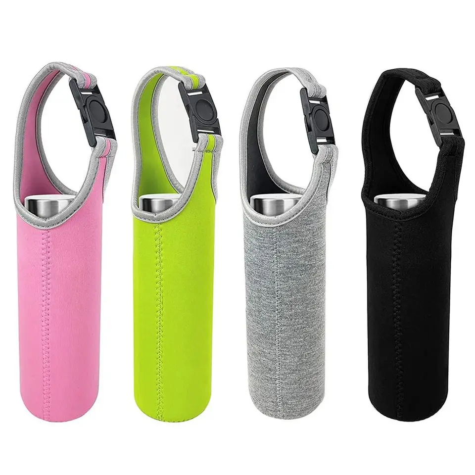 Koverz 24-30oz 750ml Water Bottle Carrier With Shoulder Strap, Water Bottle Insulator - Midnight Mums