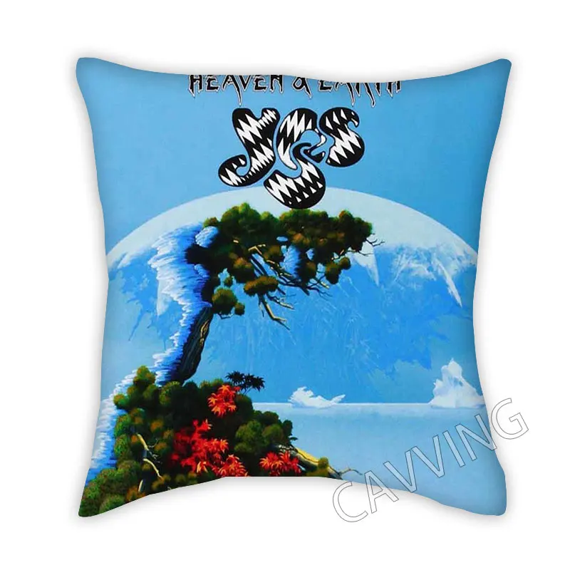 

YES Band 3D Printed Polyester Decorative Pillowcases Throw Pillow Cover Square Zipper Cases Fans Gifts Home Decor U02