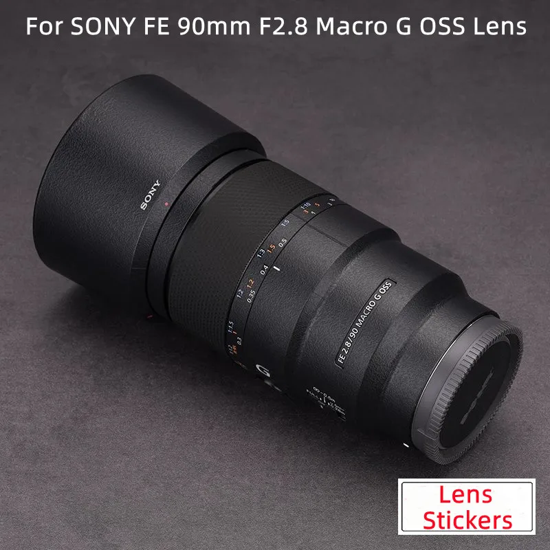 Per Sony Fe 90Mm F2.8 Macro G Oss Sel90M28G Anti-Scratch Camera Lens Sticker Coat Wrap Pellicola Protettiva Protezione Del Corpo Copertura Della Pelle