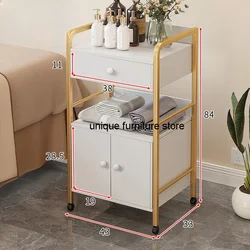 Tattoo Utility Salon Trolley Medical Barber Storage Beauty Salon Trolley Tool Drawers Carrito Auxiliar Salon Furniture BL50SF