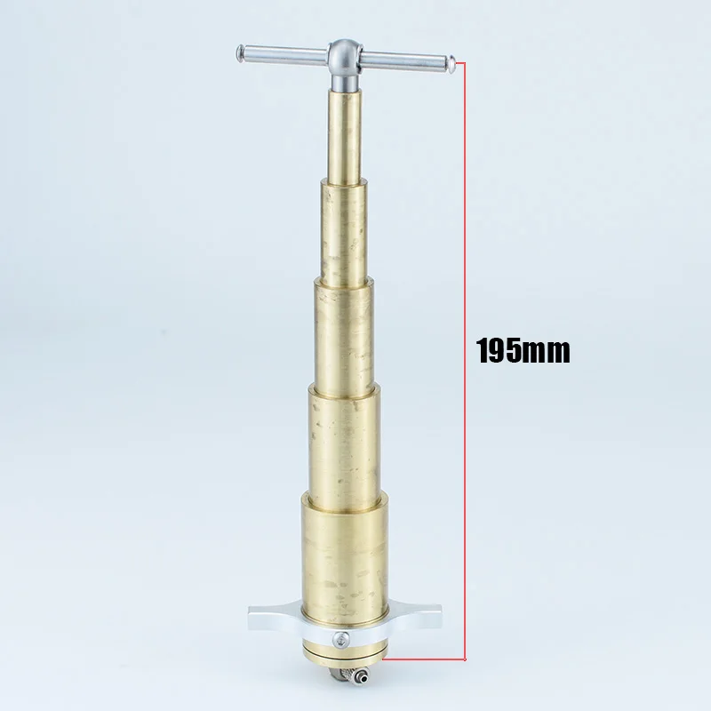 Metal Brass Central Hydraulic Lifting Cylinder 60-195mm for 1/14 Tamiya RC Truck Trailer Dumptruck Tipper SCANIA AROCS LESU MAN