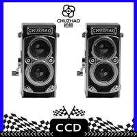 Chuzhao Ccd Retro Dual Reflex Camera Photo Video Small Mini Camera Recording Manual Joystick Amateur Custom Photography Outdoor 1