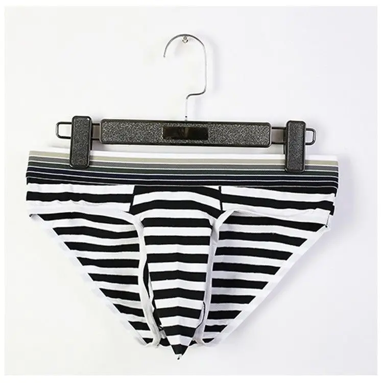 Men's Underwear Separation Boxer Sexy Stripes Men's Cotton Briefs Men Trunk Underwear Mens Underwear Wholesale Pee Boxers Pack