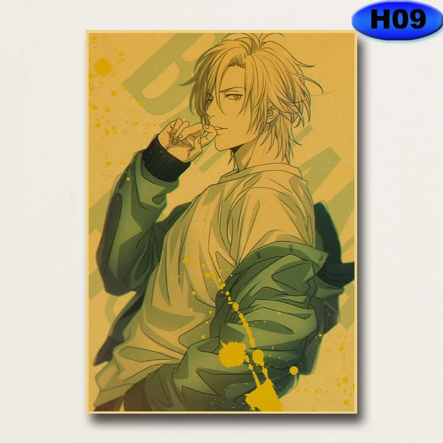 Japanese Anime Banana Fish Retro Posters Art Movie