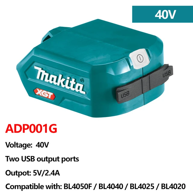 Adaptateur Chargeur USB Adp08 Makita DEAADP08 
