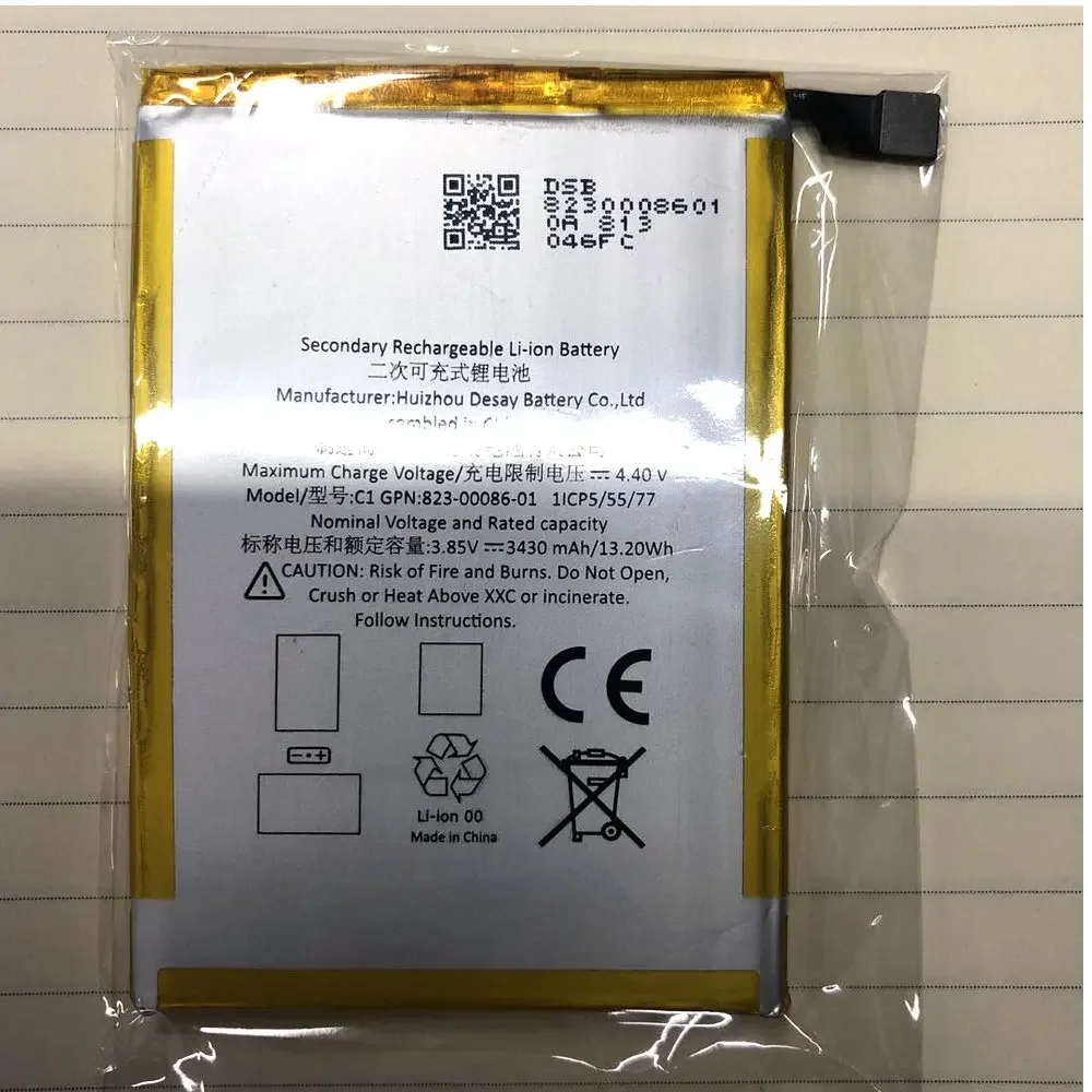 

Аккумулятор 3430 мАч C1 для аккумулятора 823-00086-01 + отслеживание номера