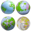 30cm PVC Inflatable Beach Ball English Version Earth Pattern Summer Outdoor Beach Swimming Toy Educational Toy Gift 1