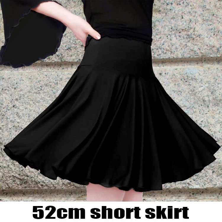 Nueva falda de baile para mujer, faldas cortas de baile profesional para adultos, disfraz Sexy de baile cuadrado, vestido de Tango, Samba, Rumba y Salsa|Latín| - AliExpress