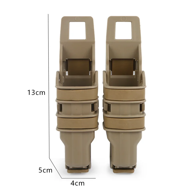 Description Picture 2 of item2pcs Gen3 FastMag M4 9mm Magazine Pouch Molle Clip Fast Mag Holster Set Hunting Accessories Pistol Mag Holder Vest Pouches