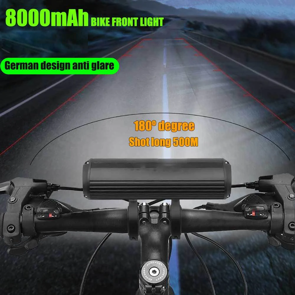 TRLIFE  , 10000LM,   Ʈ, 8000mah 5 * P90 , USB , MTB ε Ŭ  ׼