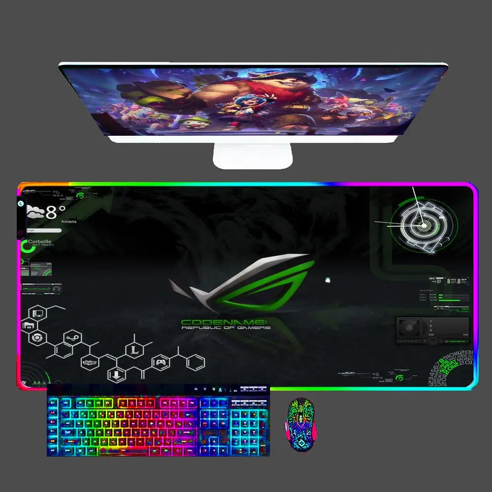 

RGB-коврик для мыши ASUS с подсветкой, 90x40