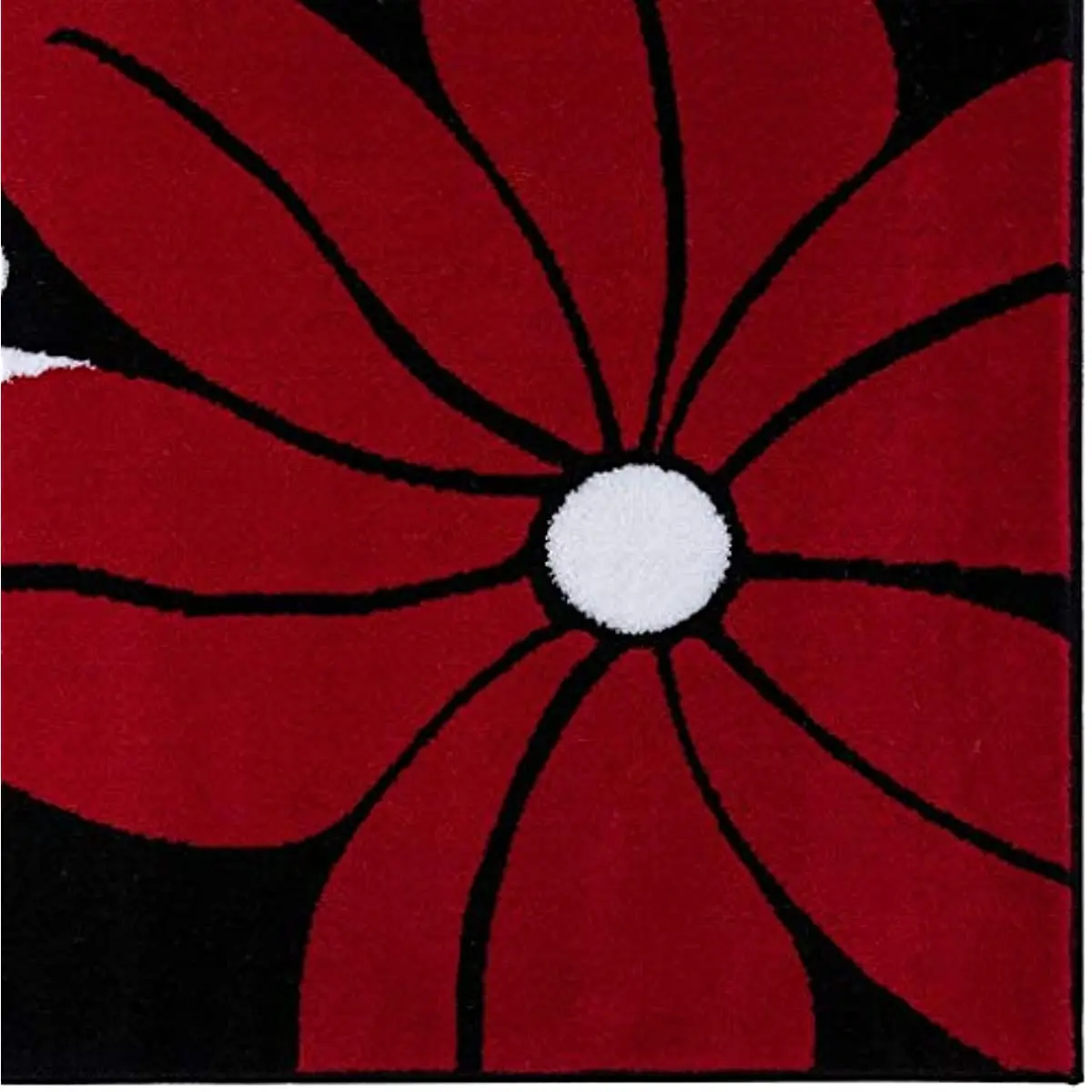 Modern Red Floral Carpet for Living Room Luxury Home Decorations Coffee Table Large Area Rugs Kitchen Bedrooms Floor Mat 4