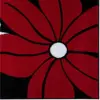Modern Red Floral Carpet for Living Room Luxury Home Decorations Coffee Table Large Area Rugs Kitchen Bedrooms Floor Mat 4