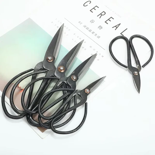 Classical style iron forging flange scissors for kitchen household and Garden Use iron wire scissor 2