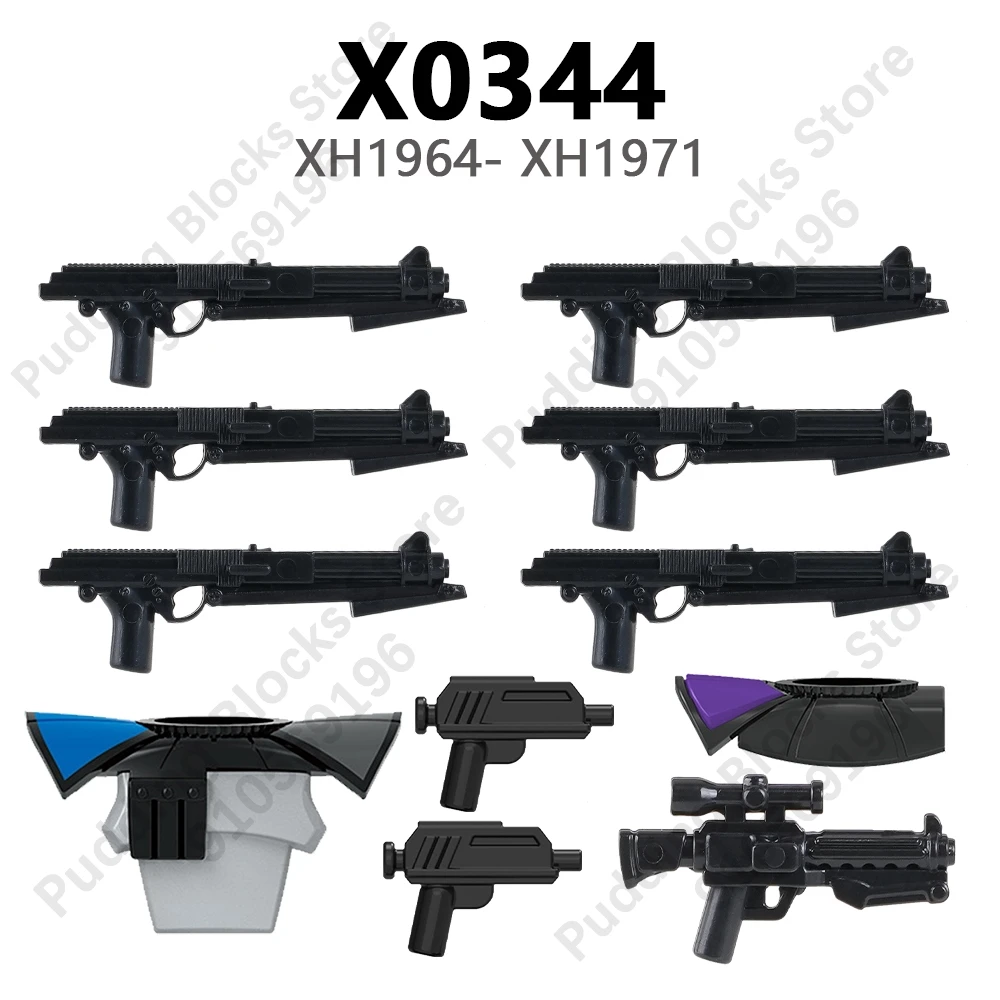 X0344 Building Blocks Action Figures XH1964 XH1965 XH1966 XH1967 XH1968 XH1969 XH1970 XH1971 DIY Bricks Accessories Children Toy