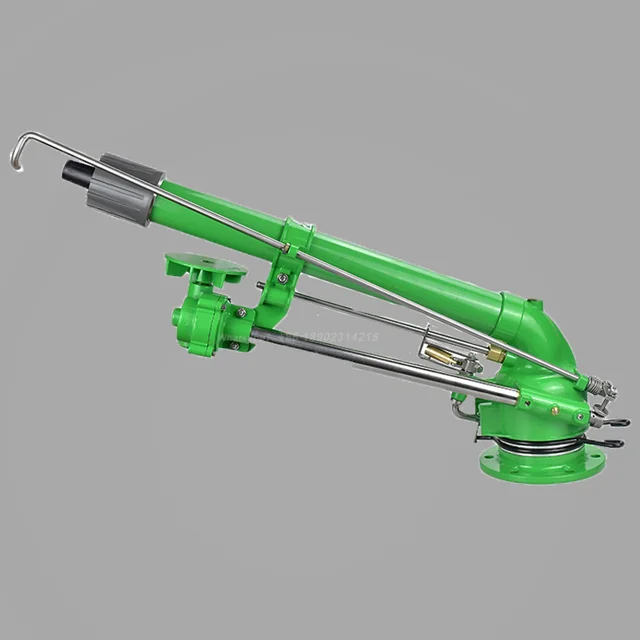 Öntöző Szikla Spray -Pisztoly Sprinkler Automatikus Forgó Por Eltávolítása! Turbina Örvényrúd Mezőgazdasági