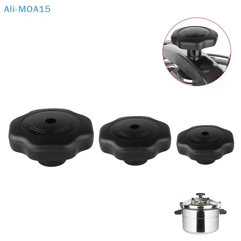 Pressure Cooker Handle Button with Explosion-Proof Spiral Cover - Durable Lid Knob Replacement