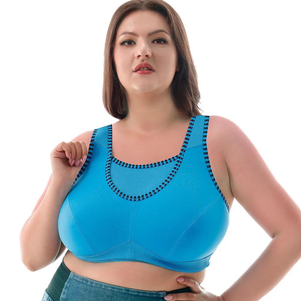 Big Size Bra Women Yoga Bra Gym Underwear Unlined Yoga Sport Breathable