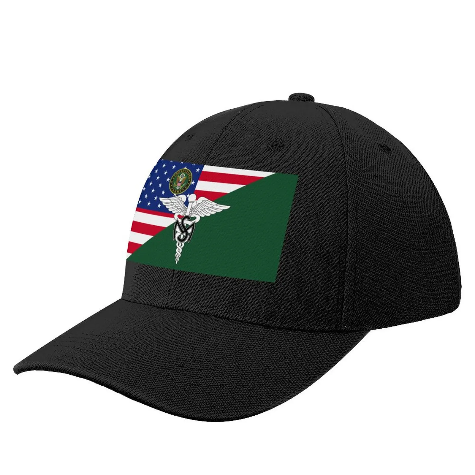 

US Army Medical Service Corps Thank You for your Service Baseball Cap Anime Fluffy Hat derby hat Golf Hat Women Men's
