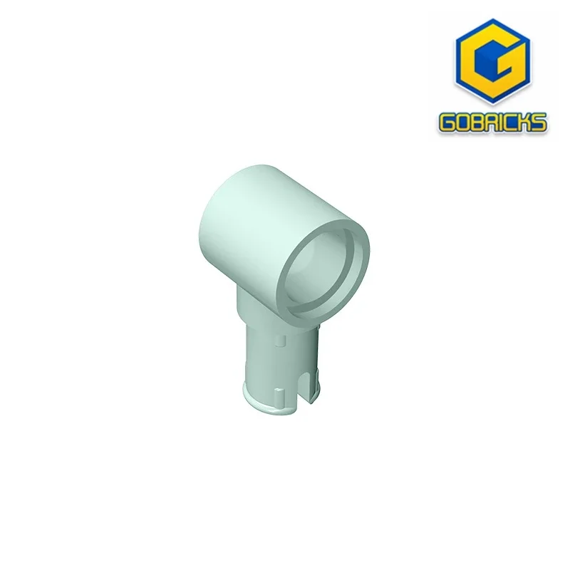 Gobricks GDS-925 Technical, Pin with Friction Ridges Lengthwise and Pin Hole compatible with lego 15100 DIY