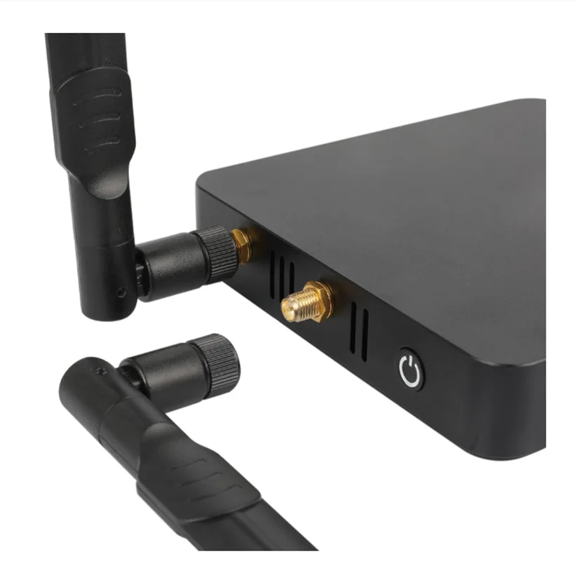 Ugoos AM6B Plus WIFI6 Amlogic S922X-J 2.2GHZ Android 9 TV BOX LPDDR4 4GB RAM 32GB ROM 4K Media Player 2.4/5G 1000M Set Top Box