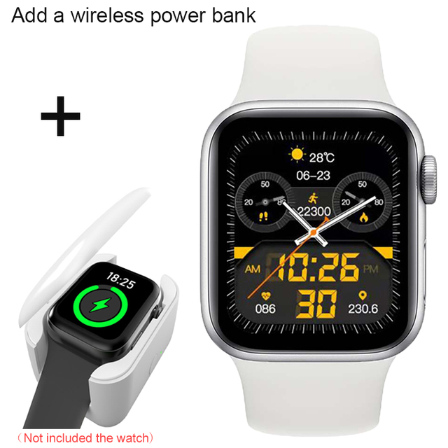 Gift Smart Watch Men Wireless Charging 44MM Dial Call Original IWO 1.75 Inch Smartwatch Smart Watches Women For Android IOS