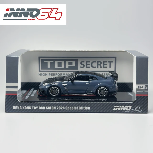 INNO 1:64 GTR R35 TOP SECRET Hong Kong Car Show 2024 Alloy