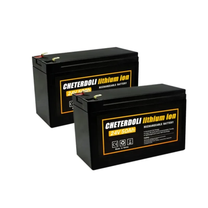 Bateria Recarregável do Bloco da Bateria de Lítio de 24v 100ah 18650 para a Energia Solar Bateria Elétrica do Veículo Mais Carregador de 25.2v 2a - Image 4