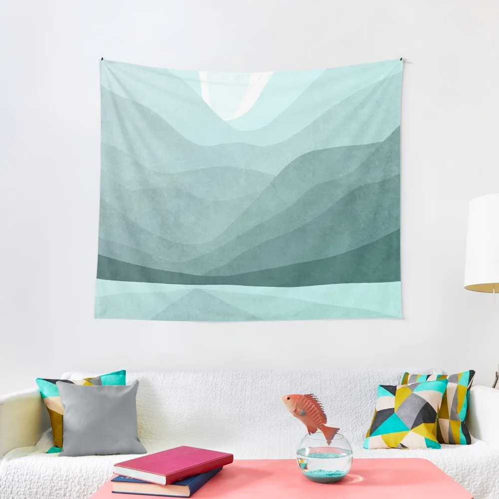 

Blue mountains Tapestry Decorations For Room Decor Home Bathroom Decor Room Decorations