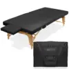 Portable Physical Therapy Massage Table - Low to Ground Stretching Treatment Mat Plat 1