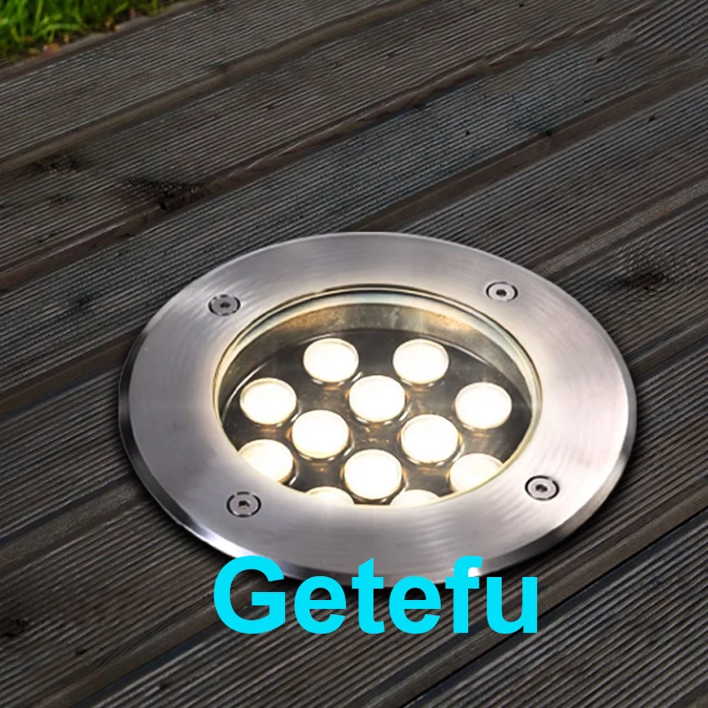 LED Garden Light Underground 3W 5W 7W 10W 12W Waterproof IP67 Outdoor Floor Recessed Spotlight Outside Deck Lighting 220V DC12V 24V garden decoration lamps