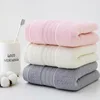 100% cotton towel absorbent adult bath towel pure color soft absorbent and quick-drying super soft towel 2