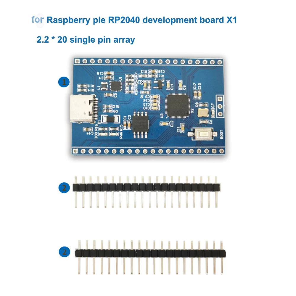 Rp2040 For Raspberry Pi Microcontroller Development Board Module 32mbit ...