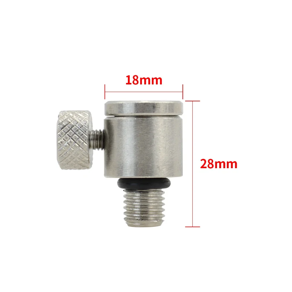 Connecteur rapide pêche carpe pour rod pod - acier inoxydable AQ204 support buzzer bar