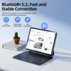 GOOJODOQ Magic Keyboard Case for iPad Pro 11 M4 iPad Air 4/5/6 Smart Pogo Pin Bluetooth 5.2 Multi-Touch Trackpad Keyboard 2