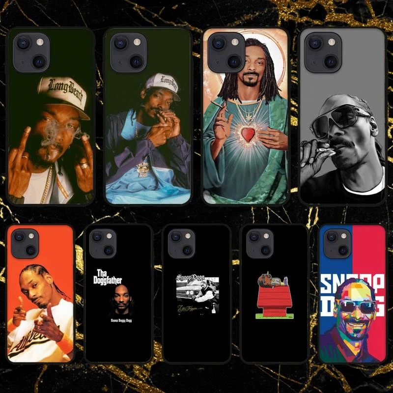 Snoop Dogg Phone Case For iPhone 11 12 Mini 13 Pro XS Max X 8 7 6s Plus 5 SE XR Shell iphone 13 magnetic case