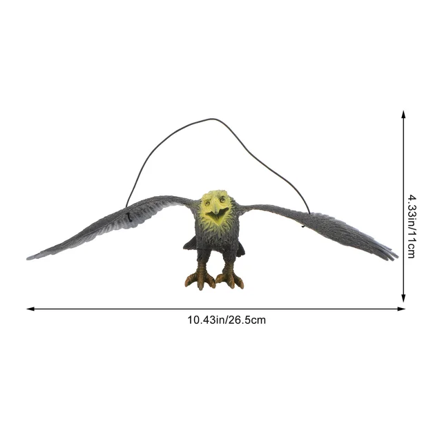 Szimuláció Sas Játék Dekorok Modell Medál Lejátszási Állati Szobormodellek Gyerekek Játékok - Image 4