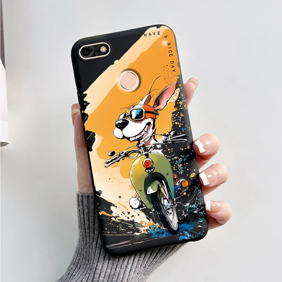 Cartoon Silicone Back Cover Case