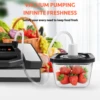 Vakumar VH5180  Kitchen Automatic Commercial Household Food Vacuum Sealer Packaging Machine Include 2 rolls Vacuum packed bags 6